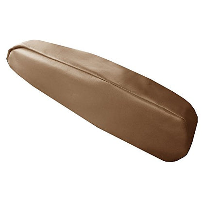 FH Group Premium Faux Leather Armrest Cover Semi-Universal Fit, One Pair, Set of 2 Tan - color: Tan, style: Armrest Cover