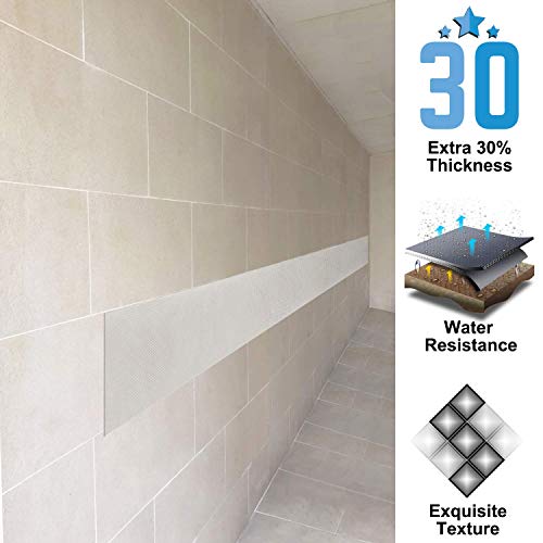 Ampulla GWP01S Super Thick Waterproof Garage Wall Protector, Designed in Germany - 2 Pieces in One Roll (1/6" Thickness) - size: 1/6" Thickness White