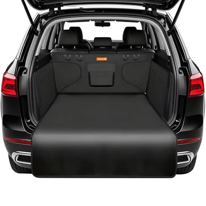 Cargo Liner for Dogs, Nonslip Waterproof Pet Boot Liner with Bumper Flap Protector, Durable Washable Cargo Cover Mat Travel, Universal for Medium Small Car SUV