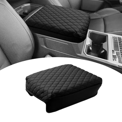 Shademax Custom for 2024 2025 Toyota Tacoma Center Console Cover Armrest Cover for Tacoma Accessories 2026 Armrest Cushion Pad Leather Middle Console Lids Cover Seat Box Protector Anti-Scratch - size: Size for Toyota Tacoma 2024-2026