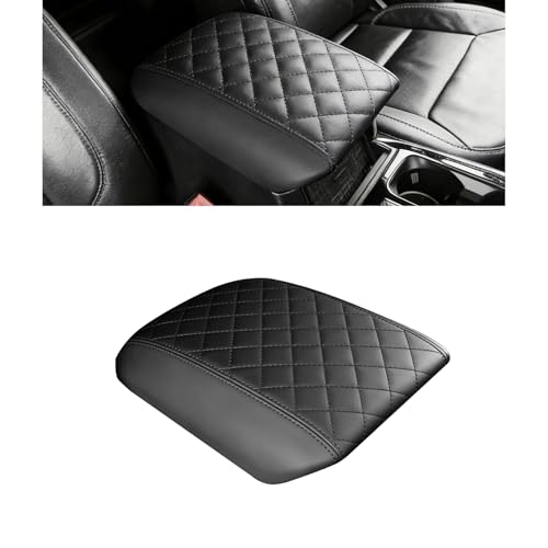 for 2020-2024 2025 2026 Ford Explorer Center Console Cover for 2020-2026 Ford Explorer XLT/Limited/ST/ST-Line/Timberline/Tremor/Platinum/King Ranch Accessories, Middle Console Armrest Cover - style: Style B