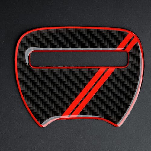 Car Decals for 2015-2023 Dodge Charger Accessories Interior Stickers - color: Steering Wheel Cover