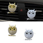 2PCS Bling Flamingo Car Dashboard Air Vent Trim Clips, Crystal Rhinestone Animal Car Air Fresheners Outlet Clip, Cute Automotive Interior Diffuser Decoration Accessories for Women (Owl) - size: Owl