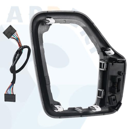 Transmission Shifter Bezel with Wire Harness 5YD27XSAAA 68413957AA 601-402 Silver for Gear Shift Compatible with 2014-2018 Jeep Cherokee Service Shifter Repair Accessories Parts - color: Silver
