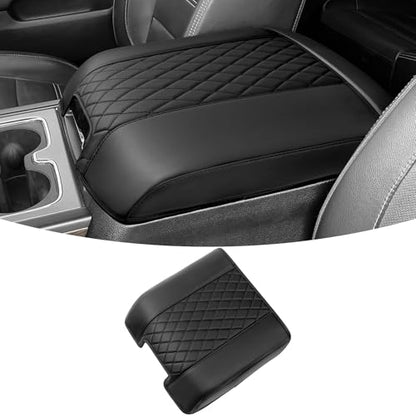 ZZEQYG Center Console Cover for Chevy Silverado/GMC Sierra 2014-2018, Tahoe & Suburban & Yukon 2015-2020, Car Armrest Cover Accessories(Fits Bucket Seat Console Only) - color: For Silverado/Sierra 2014-2018(Bucket Seat)