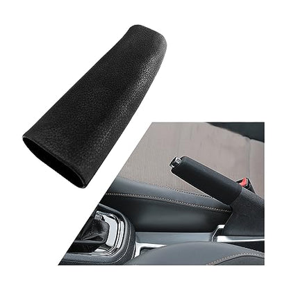 Car Handbrake Cover, Elastic Anti-Slip Silicone Auto Shifter Protector, Comfortable Grip Decoration for Men Women, Universal Vehicle Interior Accessory (Black)