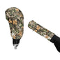 Camo Oak Hunting Wood Car Handbrake Cover with Gear Shift Knob Covers Soft Anti-Skid Automotive Accessory Easy to Install, 2 Piece Set - color: Camo Oak Hunting Wood