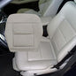 Priprilod Driver Side Bottom Replacement Microfiber Leather Seat Cover Gray Compatible with Mercedes Benz E350 E550 2010 2011 2012 2013 2014