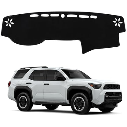 YYCKE Dash Cover Mat Custom Fit for 2010-2024 Toyota 4Runner Accessories Dashboard Pad Carpet Protector - size: Toyota 4Runner 2010-2024