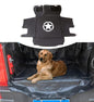 Dog Cargo Liner for Jeep, Pet Cargo Trunk Liner Mat Cover for 2007-2025 2026 Jeep Wrangler Accessories JK JL Unlimited 4 Door, Waterproof Oxford, Star