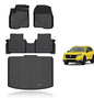 KELCSEECS Floor Mats & Cargo Liner for 2026 2025 2024 2023 Honda CRV (Non Hybrid) Car Mats Trunk Mat Honda CR-V All Weather Floor Mats Trunk Liner Cargo Mat(Cargo Tray in Lowest Position) Accessories - style: 10)For 2023-2026 Honda CR-V Gas Full Set