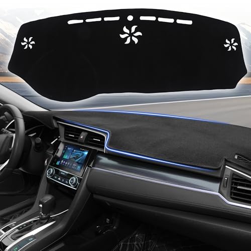 YYCKE Dash Cover Mat Custom Fit for 2011-2023 Chrysler 300 300C Accessories Dashboard Pad Carpet Protector - size: Chrysler 300 300C 2011-2023