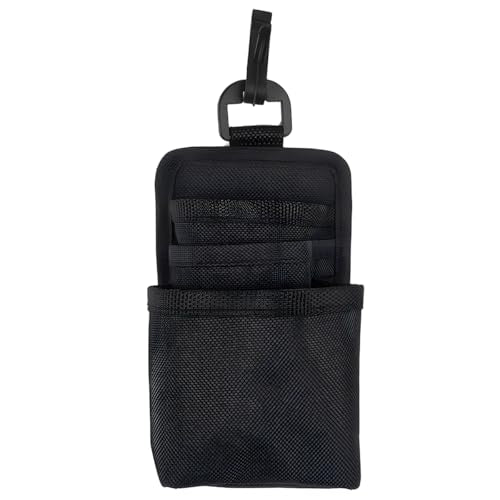 Car Air Vent Organizer with Charging Port - 3-Pocket Hanging Storage Bag Sunglasses Phone Holder, Universal Pen Coin Key Card Case Organizer Car Vent Pouch with Hook Fits SUVs Trucks (Black) - color: Black