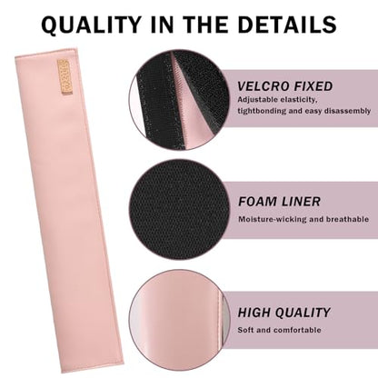 2-Pack Seat Belt Covers, Universal Car Seat Belt Pads Protector for Comfortable Driving, Relief Neck & Shoulder Pain, Fits All Cars & Backpack Straps (05-Pink) - color: 05-Pink