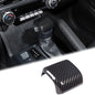 Aunginsy Car Gear Shifter Hand Brake Trim Cover Compatible with Toyota Tacoma 2024 2025 2026 & 4Runner 2025 2026, ABS Automatic Center Console Gear Shift Head Knob Scratch Protector Cover Accessories - color: Carbon Fiber Pattern(A)