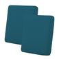 Easy-Going Stretch Individual Loveseat Couch Cushion Cover Sofa Cushion Furniture Protector Sofa slipcover Soft Flexibility with Elastic Bottom (2-piece Loveseat Cushion Cover, Peacock Blue) - color: Peacock Blue, size: 2-piece
