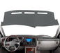 Dash Cover Mat Custom Fit for Cadillac Escalade Dashboard Pad Cap Carpet Protector K274 (Dark Gray) - color: Dark Gray