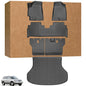 Floor Mats for Toyota Highlander 2001-2007, NOT for with 3rd Row or Hybrid, ONLY 5 Seats, TPE Mats for Highlander Base Limited Sport,Waterproof Custom Fit Floor Liners & Backrest Mat &Cargo Liner