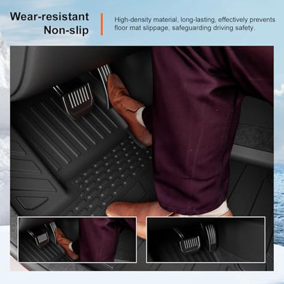 powoq 6 Seats Floor Mats Compatible with 2021-2026 Jeep Grand Cherokee L Cargo Mat Floor Liner TPE Replacement for 2021-2026 Jeep Grand Cherokee L Accessories (Trunk Mat+Backrest Mats+Floor mats) - size: Compatible with Grand Cherokee L 6Seat | 2021-2026