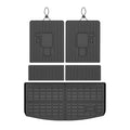 Cargo Mat Fits for Jeep Grand Cherokee L 2021-2025 2026, All Weather TPE Rear Cargo Liner Trunk Mat with 3rd Row Seatback Cover for Jeep Grand Cherokee L Accessories - size: 1)Jeep Grand Cherokee L 21+ Two-piece