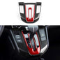 Gas 2PCS Gear Shift Panel Decals for Honda CRV 2017 2018 2019 2020 2021 2022 Accessories CR-V ABS Carbon Fiber Stickers - color: 2pcs Gas Gear Shift Panel