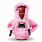 Cat Gear Shift Hoodie, Universal Car Shift Knob Cover,Aesthetic Manual Automatic Stick Shifter Cover Mini Hoodie, Aesthetic Car Interior Accessories Cat Gifts for Pet Love Drivers Women Men - color: Watching Cat