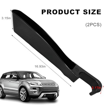 2 PCS Car Seat Gap Filler, Multifunctional Auto Side Seat Crevice Filler with Charging Hole, Car Gap Blocker Storage Box Inserts Between Seat & Console for Key Phone Card