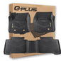 G-PLUS Floor Mats Fit for Toyota Tacoma 2016-2023 Double Cab(Only Fit Automatic) TPE All Weather Custom Fit Floor Liners for Tacoma 1st & 2nd Row Car Floor Mats Accessories - size: 16-23|Fit Toyota Tacoma Double Cab|3PCS