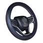 Mayco Bell 2019 New Microfiber Leather Car Extra Large Steering Wheel Cover for Big Trucks (18.3-18.7'', Black) - color: Black, size: 19''