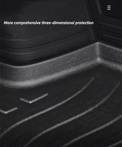 Cargo Liners Fits Toyota Camry 2012-2017 Rear Trunk Floor Mats 3D Boot Tray All-Weather TPE Black - size: Camry 2012-2017