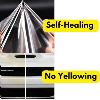 6 Pack Door Handle Cup Protector Made with Paint Protection Film Car Accessories Car Cover Clear Film | Self-Healing Decal Anti Scratch Guard | Universal Fit Vehicles, SUV, Truck Upromax - size: Handle Cups/Clear/6 Pcs