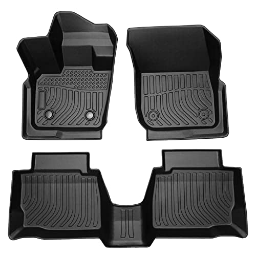 All Weather Rubber Car Floor Mats Compatible with 2017-2020 Ford Fusion,TPE Rubber Full Set Includes 1st 2nd Row Front Maximum Coverage,Non Slip (for 2017-2020 Ford Fusion) - color: for 2017-2020 Ford Fusion