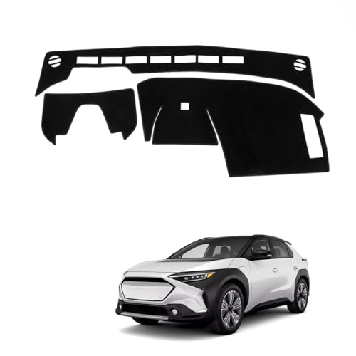 Dash Cover for Toyota bZ4X Subaru Solterra 2023 2024 2025 Dashboard Cover Mat, Sunshade Non-Slip Center Console Sunshield Protector Mat Pad - size: Toyota bZ4X Subaru Solterra 2023-2025