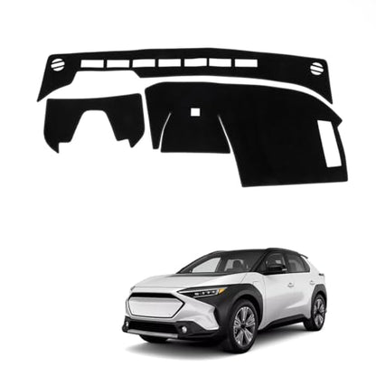 Dash Cover for Toyota bZ4X Subaru Solterra 2023 2024 2025 Dashboard Cover Mat, Sunshade Non-Slip Center Console Sunshield Protector Mat Pad - size: Toyota bZ4X Subaru Solterra 2023-2025