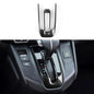 Gas Center Gear Shift Panel Decals for Honda CRV 2017 2018 2019 2020 2021 2022 Accessories CR-V ABS Carbon Fiber Interior Stickers - color: Gas Center Gear Shift, Black