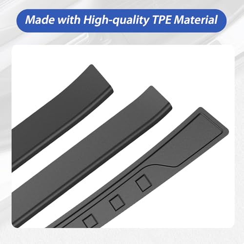 CARTIST Door Sill Protector for Toyota RAV4 2019-2025, Door Sill Guards & Rear Bumper Protector Kit for RAV4 Accessories, 5PCS Black
