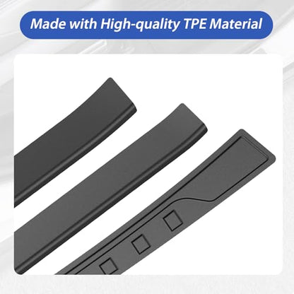 CARTIST Door Sill Protector for Toyota RAV4 2019-2025, Door Sill Guards & Rear Bumper Protector Kit for RAV4 Accessories, 5PCS Black