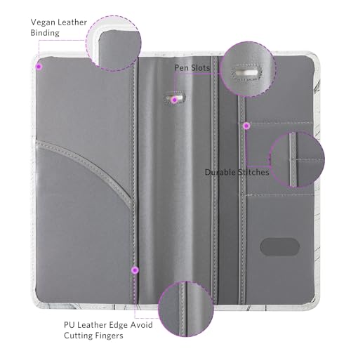 CoBak Car Registration and Insurance Holder - Vehicle Glove Box Car Organizer,Auto Truck Comparment Accessories Case with Magnetic Closure for Driver License,Cards - color: L-Sunflower Sonata