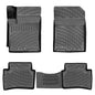 RizLiner Floor Mats Compatible with Kia Rio & Rio 5 Door 2018-2023 Custom Fit Rubber 3D Car Mats Laser Measured Floor Liners All Weather Heavy Duty Waterproof Odorless Non-Slip TPE (Front & Rear) - size: Rio 2018-2023