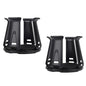 2pcs Car Cup Holders Insert, Self-Adhesive Automotive Cupholder Wiggle Free Design Easy to Use Automotive Interior Accessories for Fixing Water Cups and Drinks (Black)
