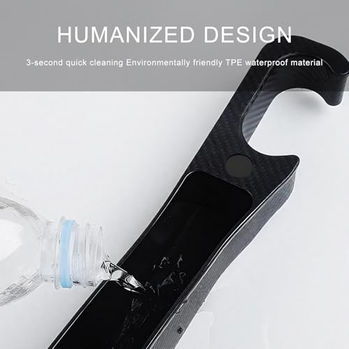 2 PCS Car Seat Gap Filler, Multifunctional Auto Side Seat Crevice Filler with Charging Hole, Car Gap Blocker Storage Box Inserts Between Seat & Console for Key Phone Card