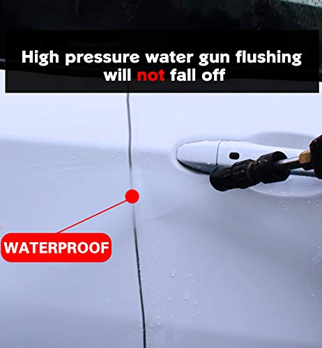 ToLanbbt Car Door Edge Guard Invisible Automotive Door Sill Guard Protectors Anti-Scratch Adhesive Tape Waterproof Strips for Car Door Edge Protection (33Ft x 3.94”, Transparent) - size: 33Ft x 3.94”