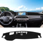 Aunginsy Dashboard Cover Mat Compatible with Kia Telluride 2020-2022 SUV Dashboard Dash Cover Nonslip Black Mat Sun Pad Dash Carpet Sunshade Glare UV Rays Protector Car Interior Accessories-with HUD - color: Black(With HUD)