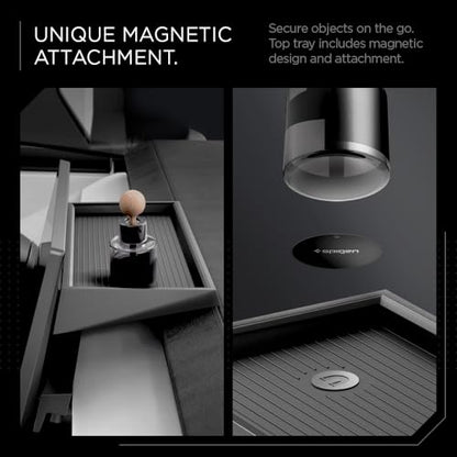 Spigen Under Screen Storage Organizer Designed for Tesla Cybertruck 2026/2025/2024/2023 - size: Under Screen Organizer