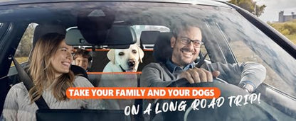 All-in-One Heavy Duty Waterproof Scratch-Proof Dog Back Seat Cover Hammock with Side Flaps, Adjustable & Portable, Easy Install for SUV/Trucks, Compatible with Child Car Seat - Black - color: Black