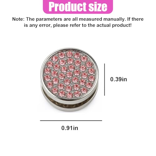 YoRise 4PCS Bling Car Hooks, Crystal Rhinestone Car Storage Hook with Self-Adhesive Backing, Multi-Function Dashboard Hooks, Hanging Mini Hook for Vehicle Cable Keys Sunglasses Hat (Pink) - color: Pink