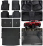 Floor Liners for Mazda CX50 2023 2024 2025 2026 (Non Hybrid) & Cargo Liners & Backrest Mat,TPE All Weather Protection Car Floor Mats with Trunk Mat Covering The Backrest for CX-50 - size: 23-26丨CX50 (Non Hybrid)