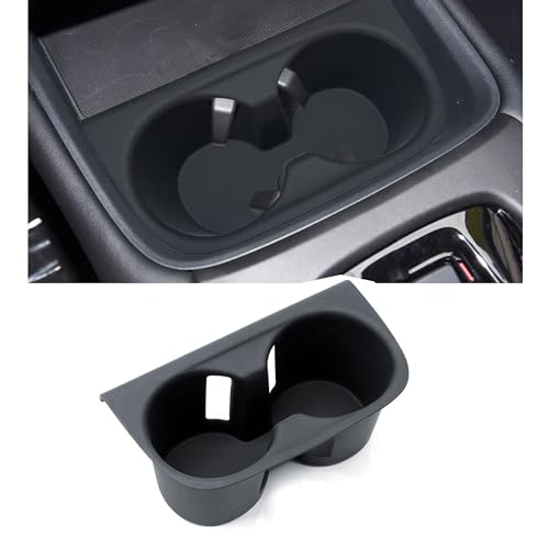 Cup Holder for Honda HRV/ZRV Accessories 2023 2024 2025 2026 Center Console Cup Holder Insert Silicone Cupholder Coaster Protector for HRV/ZRV Interior Black - size: for Honda HRV/ZRV 2023-2026