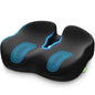 AUVON Ergonomic Donut Pillow Seat Cushion for Hemorrhoid & Tailbone Pain Relief, Thick Memory Foam Chair Cushion with Firm Support for Coccyx, Sciatica, Pressure Sores, Pregnancy, Postpartum Recovery
