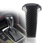 Car Interior Gear Shift Knob Cover Accessories for Mazda CX-5 3 6 CX-3 CX-9 2014-2023 Auto Trim Protector Cap-Carbon Fiber Grain